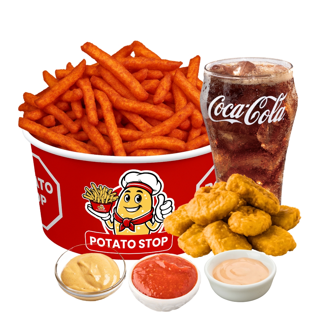 Chicken Combos with 7 piece poppers