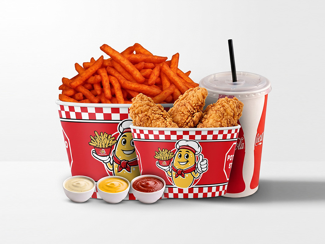 Chicken Combos with 3 piece tender