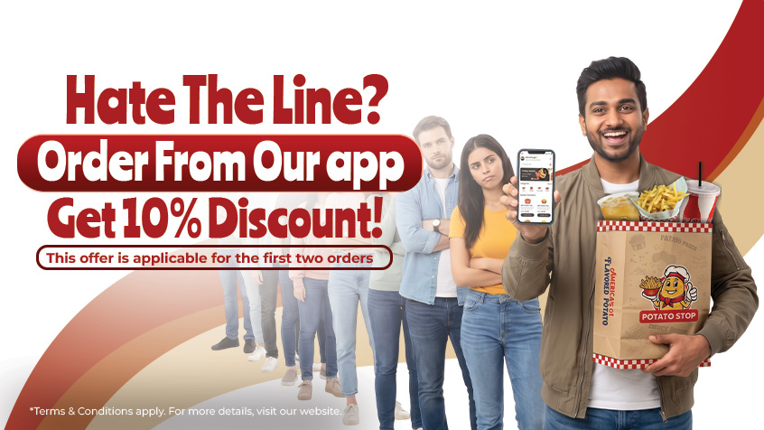 Potato Stop App: Skip the Line, Get Priority Prep and 10% Off
